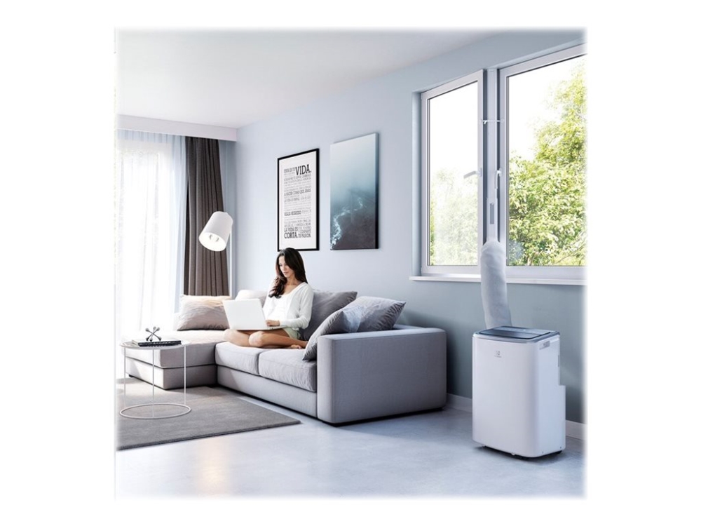 Hvid Electrolux Chillflex Pro Exp26u338hw Airconditioner Mobil Eer - Electrolux Klimaanlæg  - 7332543587568