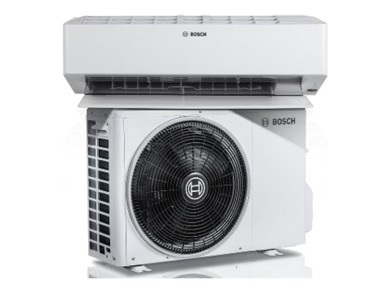 Hvid Bosch Climate 6100i Clc6101i Set Delt Type Aircondition Vægmonteret - Bosch Klimaanlæg  - 4062321481681