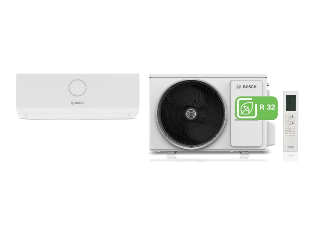 Bosch Climate 3000i Cl3000i Set Delt Type Aircondition Vægmonteret - Bosch Klimaanlæg  - 4062321296094
