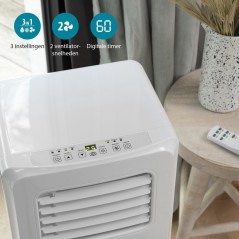 Hvid Tristar 5477 Airconditioner Mobil - Tristar Klimaanlæg  - 8713016043825